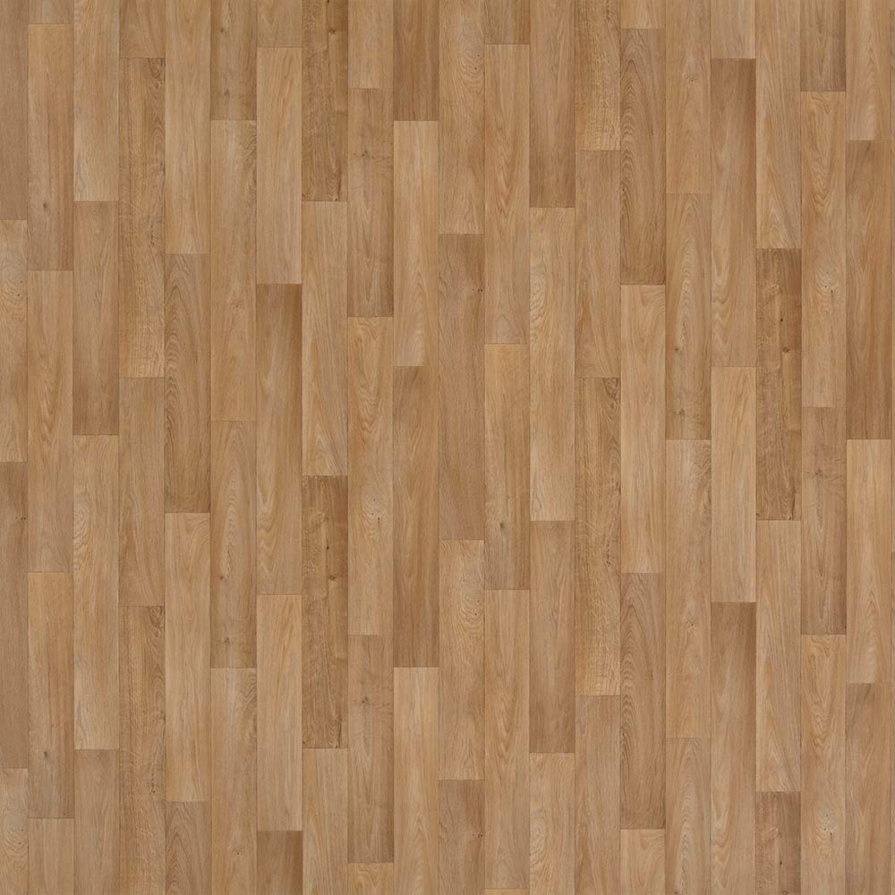CV-Bodenbelag Modea individuelle Optik Meterware 652 Holzoptik beige 200 cm