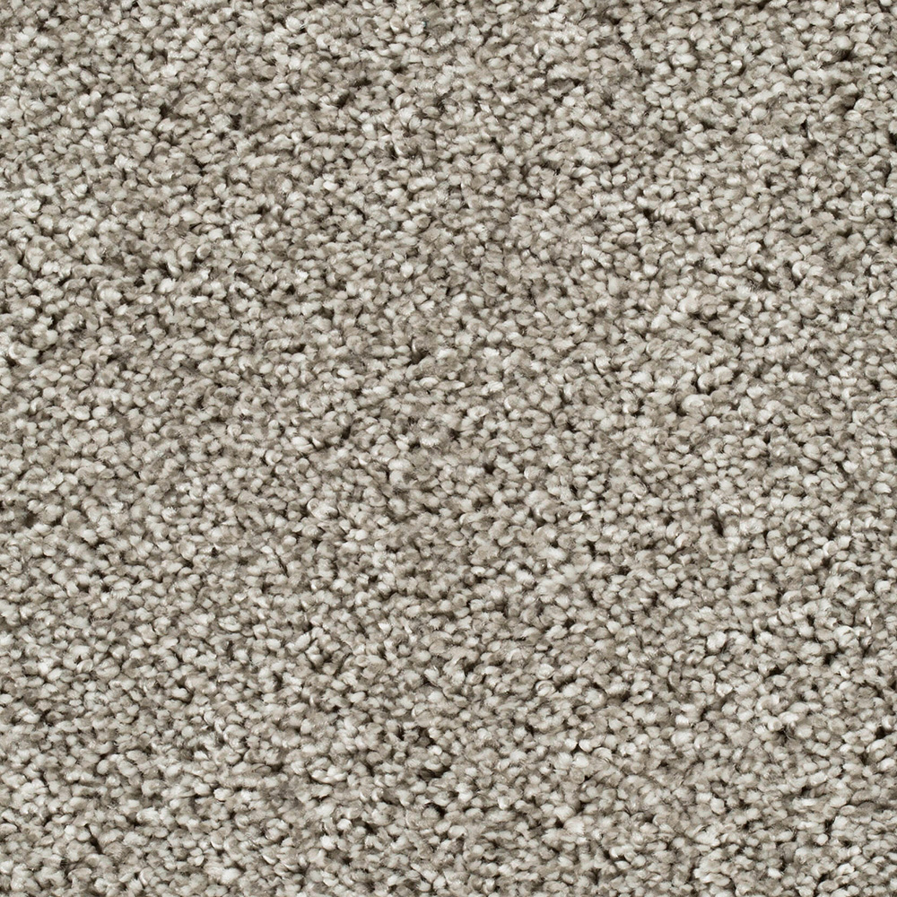 Teppichboden Carisma Velours Meterware auf Rolle graubraun 500 cm
