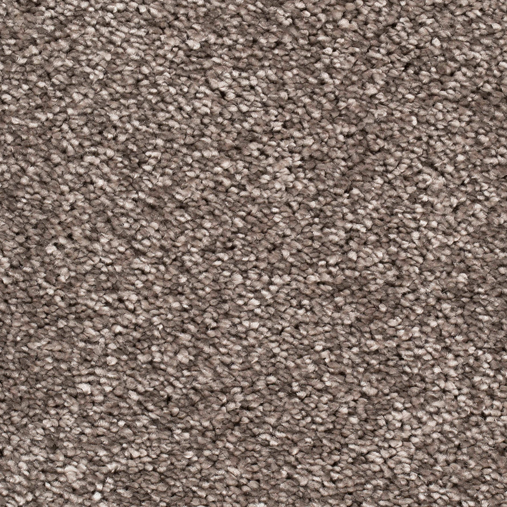 Teppichboden Achat Velours Meterware auf Rolle braun 500 cm