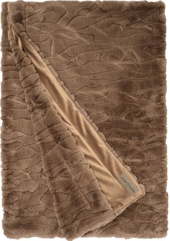 Felldecke Fennec mocca 140 x 200