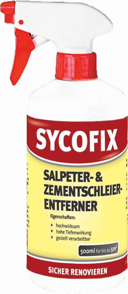 SYCOFIX ® Salpeter - u. Zement schleierentferner   500 ml Pum