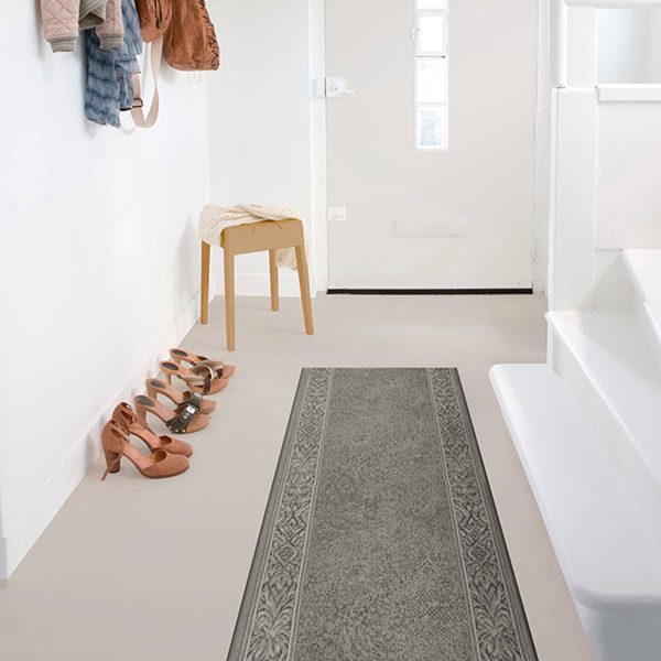 Teppichläufer St. Tropez Meterware Feinschlingen modernes Design