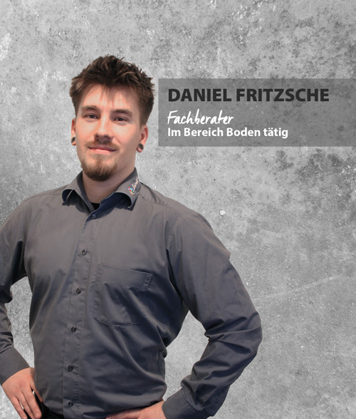 Portrait Daniel Fritsche, Fachberater im Bereich Boden