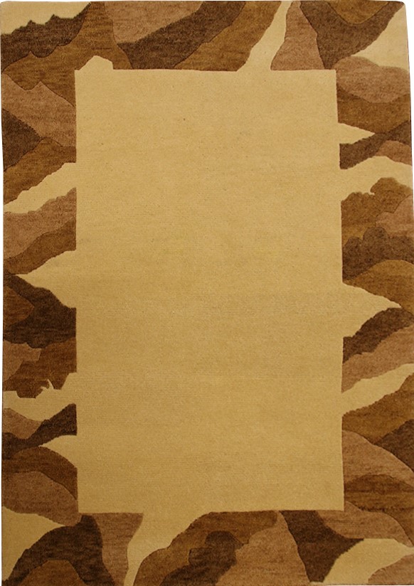 Orginal Handgeknüpfter Teppich Gabbeh 142 x 190
