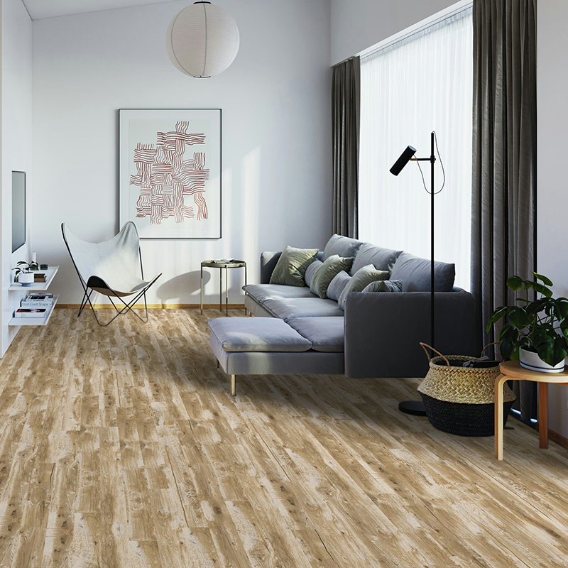 Designbelag Eiche Vintage weiß 12,5 x 100 cm Planke Altro Debolon