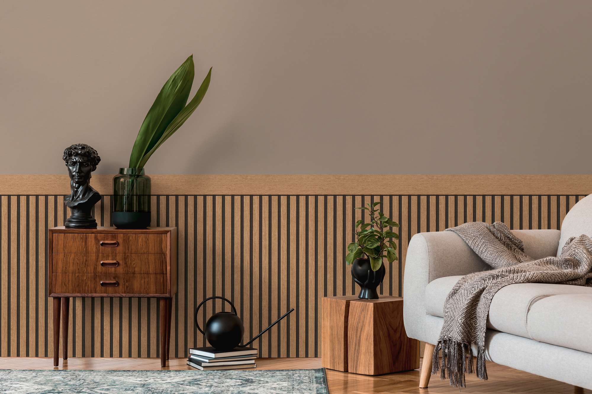 Vliestapete Wallpanel  Wandpaneel Akustik-Paneel Muster 397444