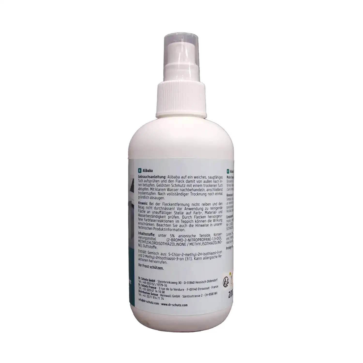 Dr. Schutz Alibaba Reiniger für Naturfaserteppiche 200ml