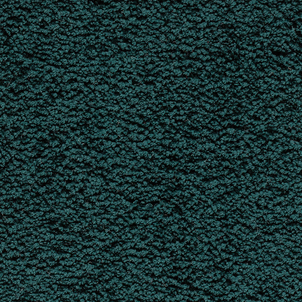 Teppichboden Santano Velours Meterware auf Rolle schwarztürkis 500 cm