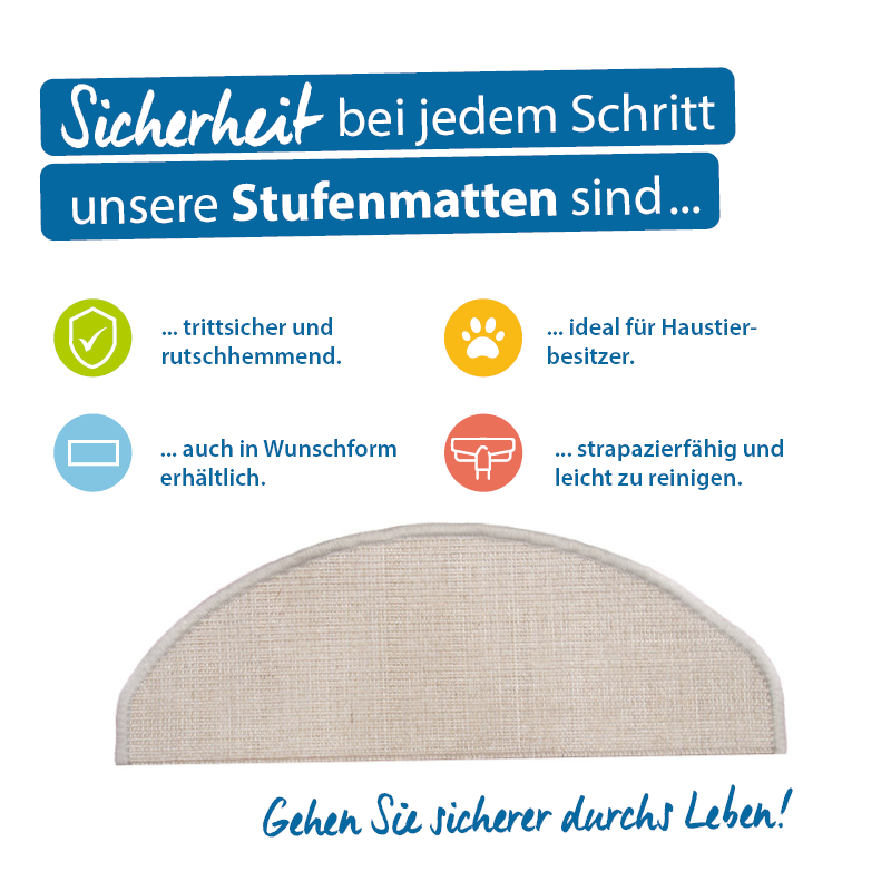 Stufenmatte Sisal
