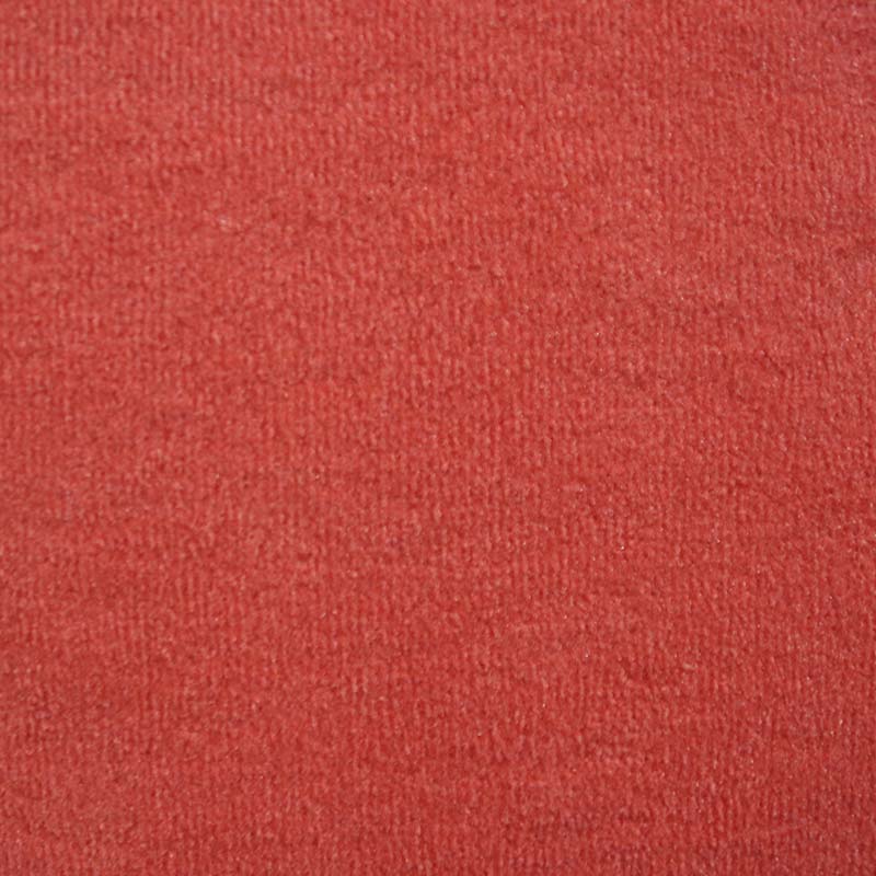 Velours Teppichboden Vorwerk Passion 1021 Meterware auf Rolle rot 400 cm