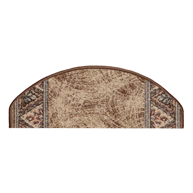 Stufenmatte Eiger braun halbrund 65 x 23,5 cm