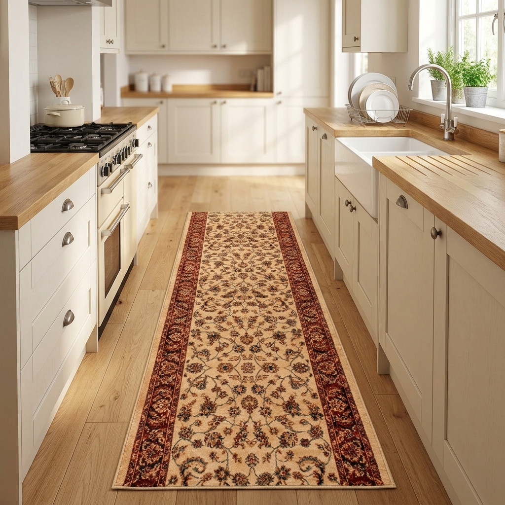 Teppichläufer Kashqai Meterware hochwertiger Wollvelours klassisches Design