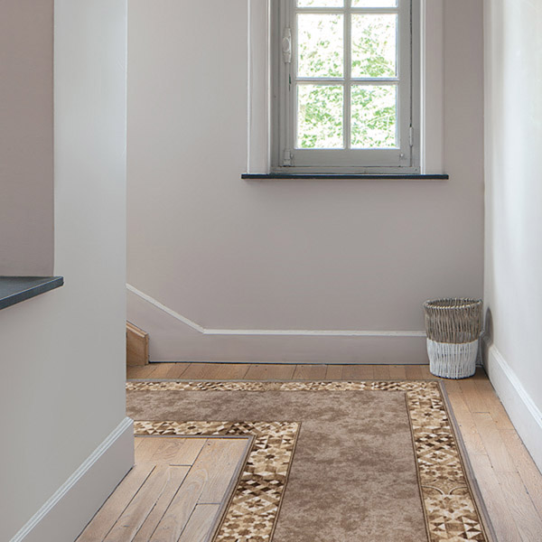 Teppichläufer Murcia Meterware Feinschlingen modernes Design