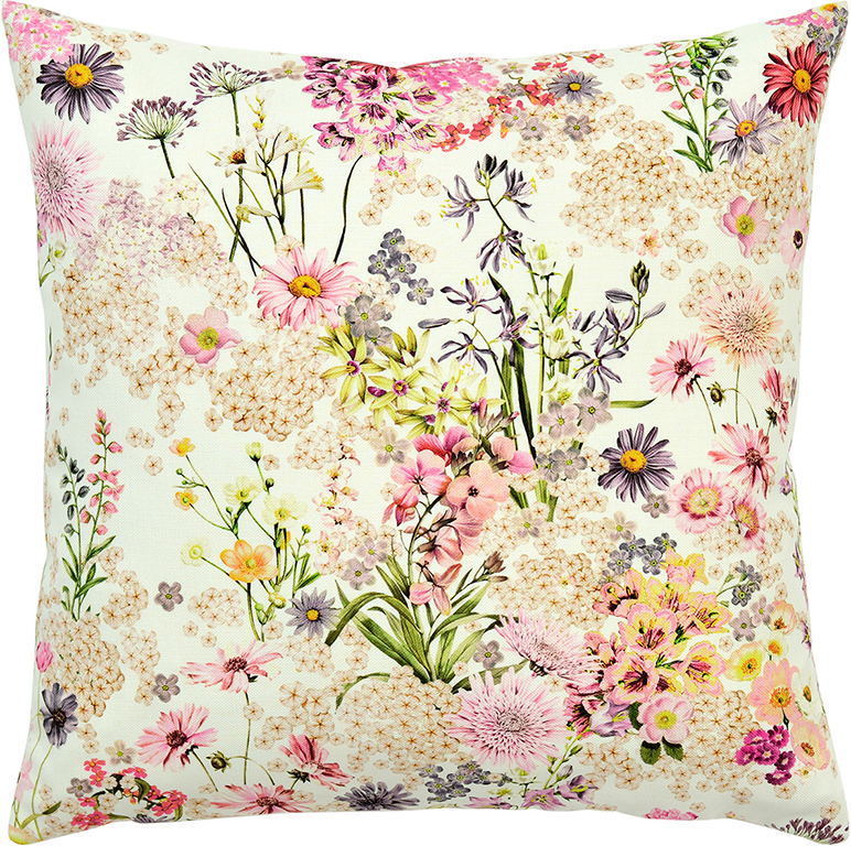 Kissenbezug floral Natur mit Blumen Dekokissen Kendal 50x50