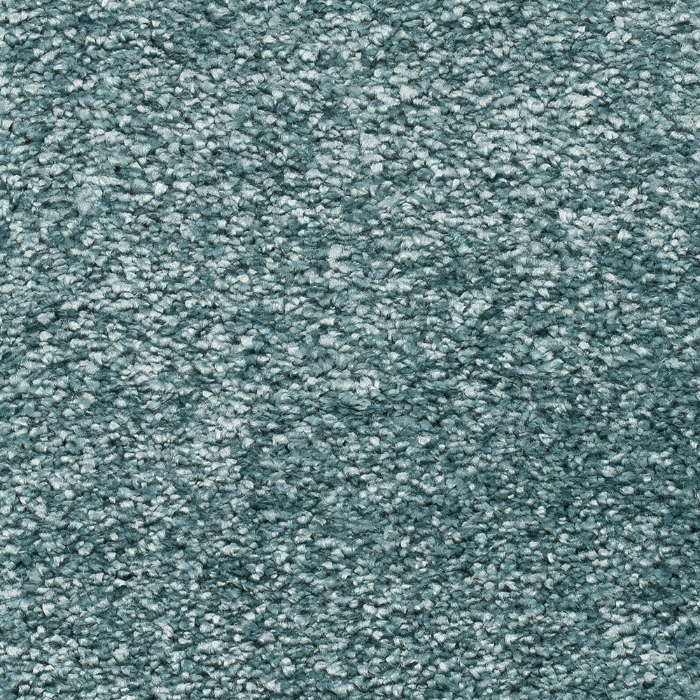 Teppichboden RIigoletto Velours Meterware auf Rolle stahlblau 500 cm