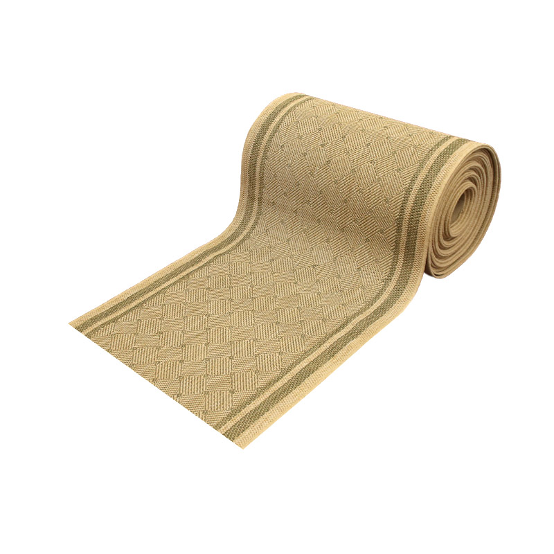 Teppichläufer Natura Meterware modernes Design beige/grün 67 cm