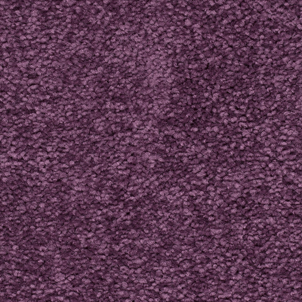 Teppichboden Riga Frisé Meterware auf Rolle violett 400 cm