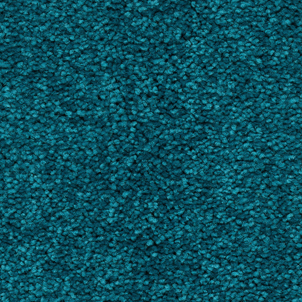 Teppichboden Riga Frisé Meterware auf Rolle blau 400 cm