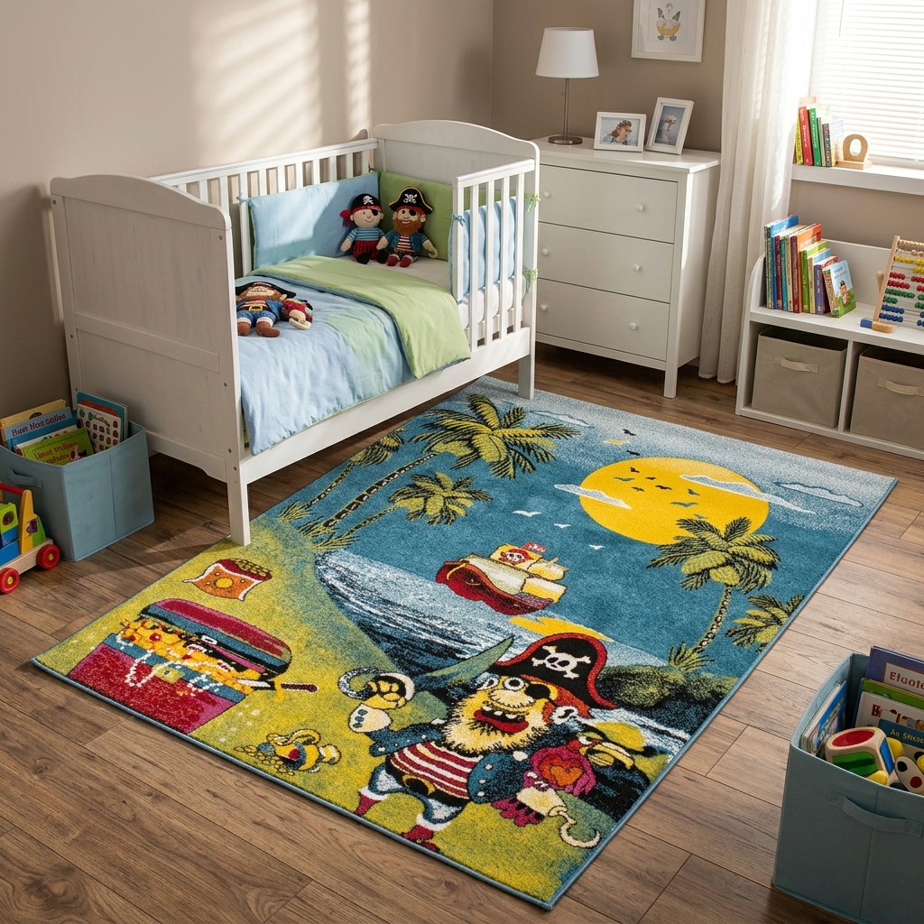 Kinderteppich Lalee Amigo 316 Pirateninsel