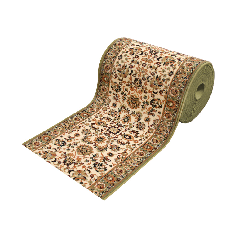 Teppichläufer Saphir Meterware hochwertiger Wollvelours klassisches Design