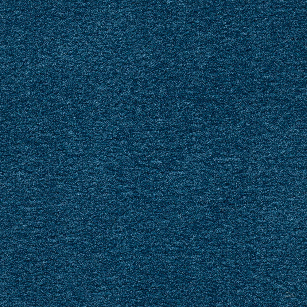 Teppichboden Triton Velours Meterware auf Rolle dunkelblau 400 cm