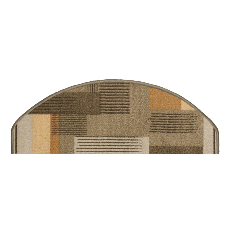 Stufenmatte Listra kupfer halbrund 56 x 18 cm