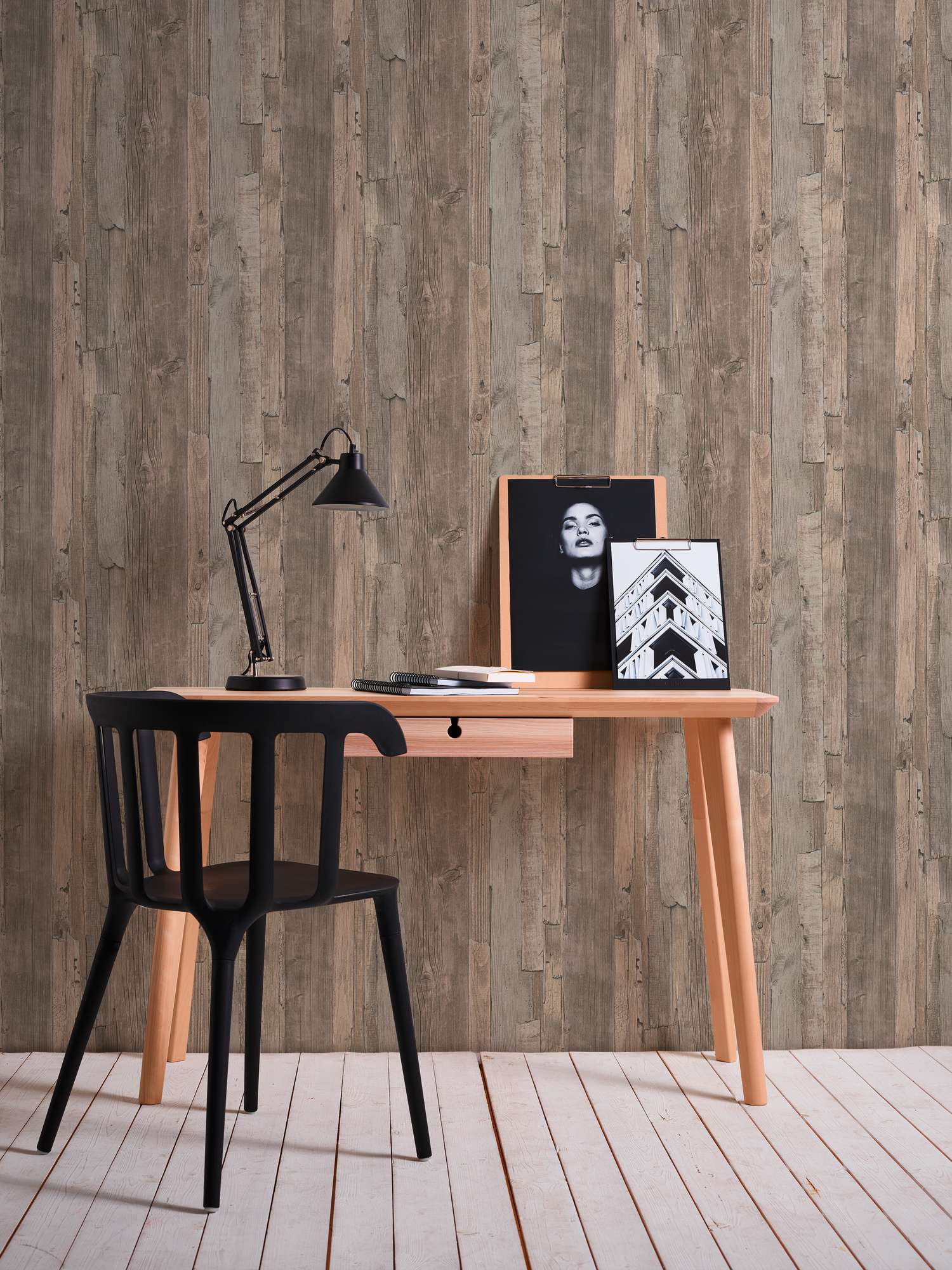 Vliestapete Elements II Holzoptik 954053