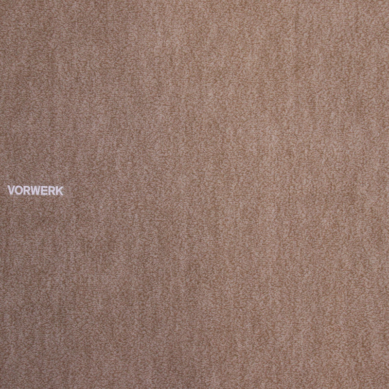 Velours Teppichboden Vorwerk Passion 1002 Meterware auf Rolle beige-braun 500 cm