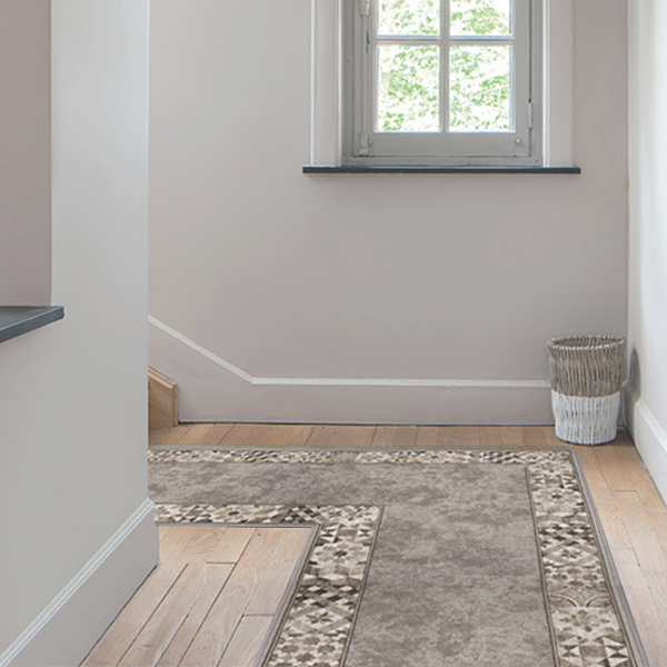 Teppichläufer Murcia Meterware Feinschlingen modernes Design