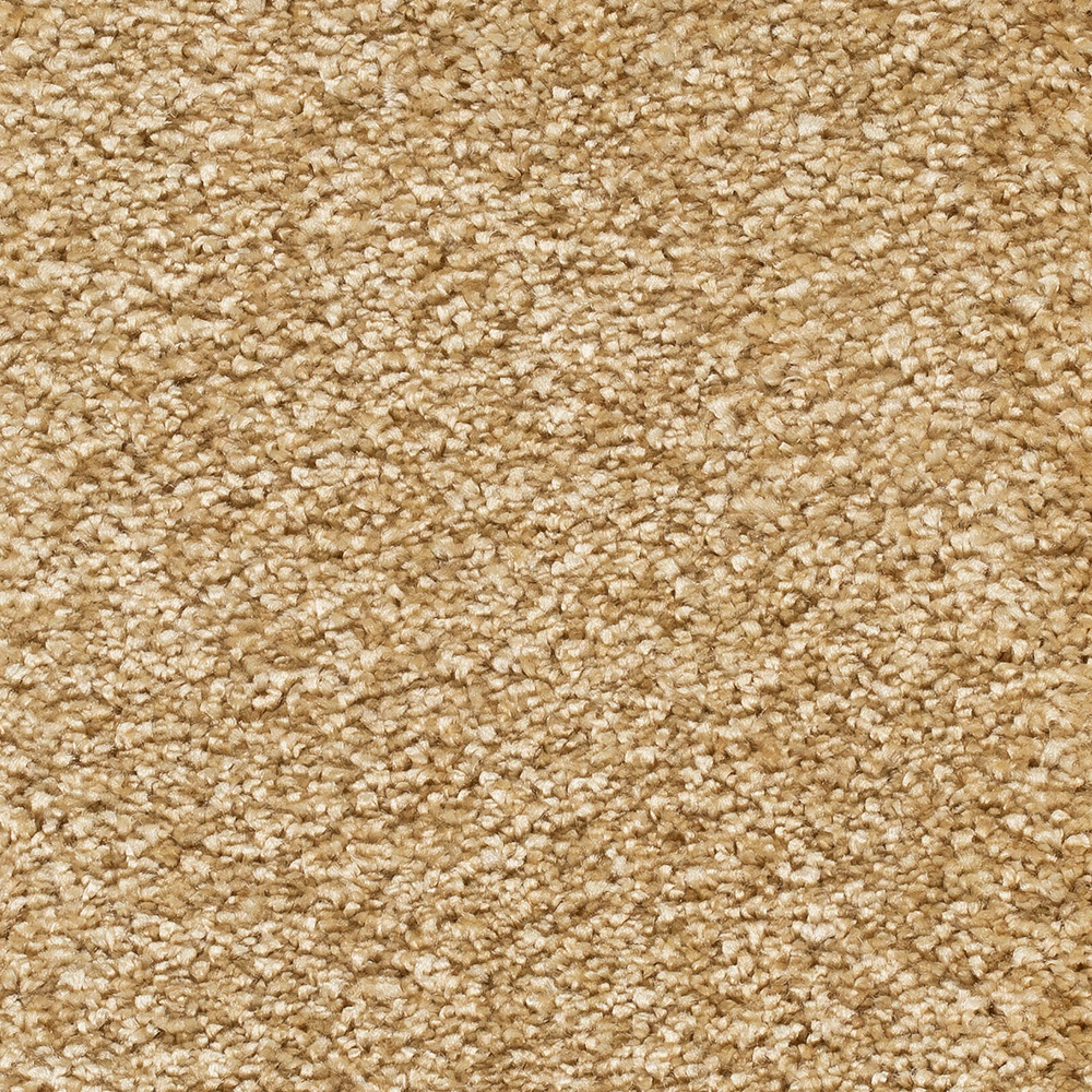 Teppichboden RIigoletto Velours Meterware auf Rolle sand 500 cm