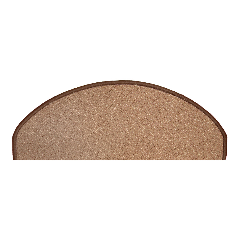 Stufenmatte Riva braun halbrund 65 x 23,5 cm