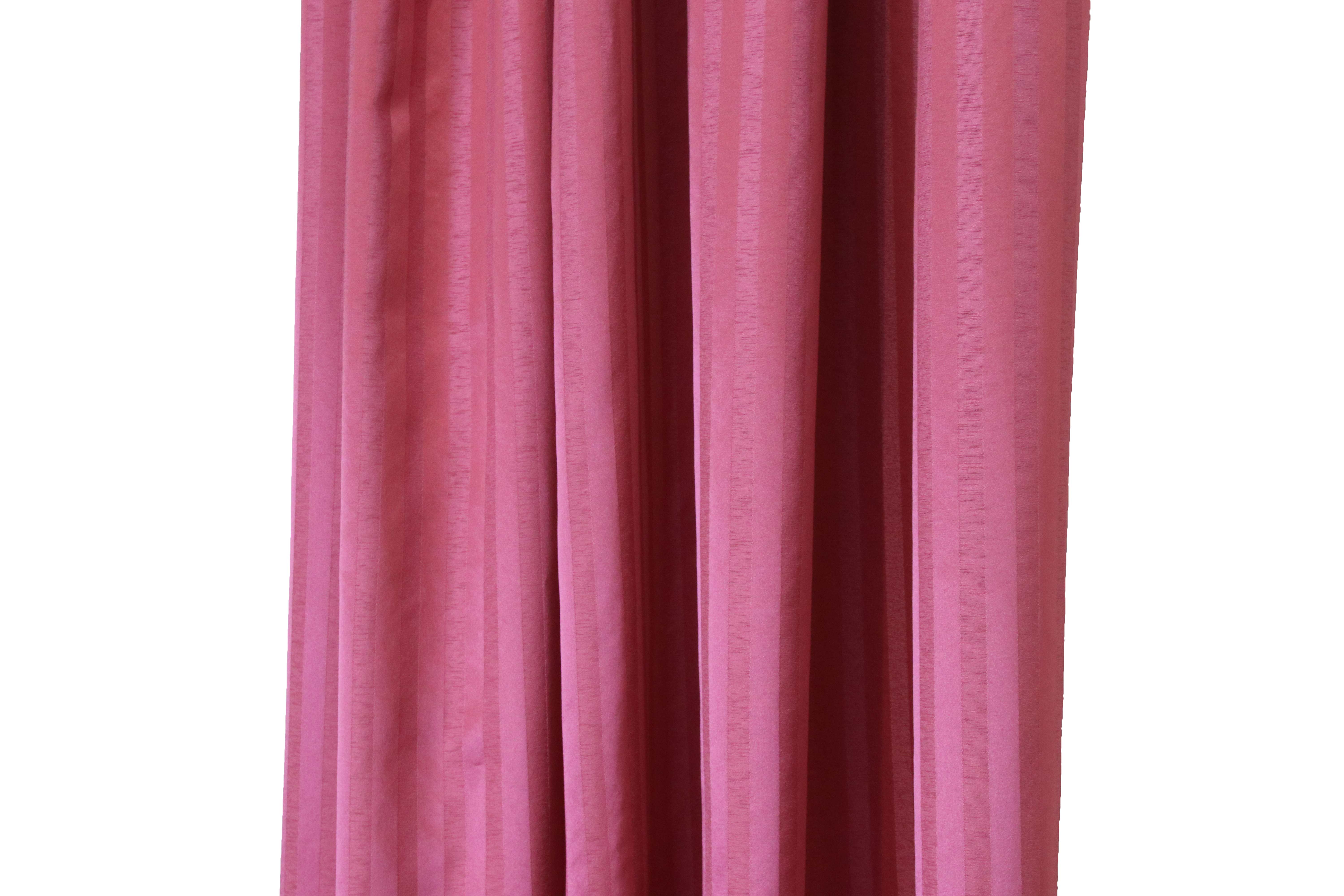 Dekostoff Streifen 140 cm Rot