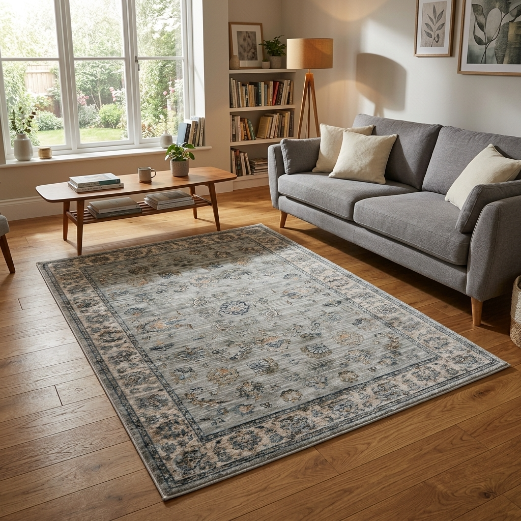 Teppich Antigua 702 silber