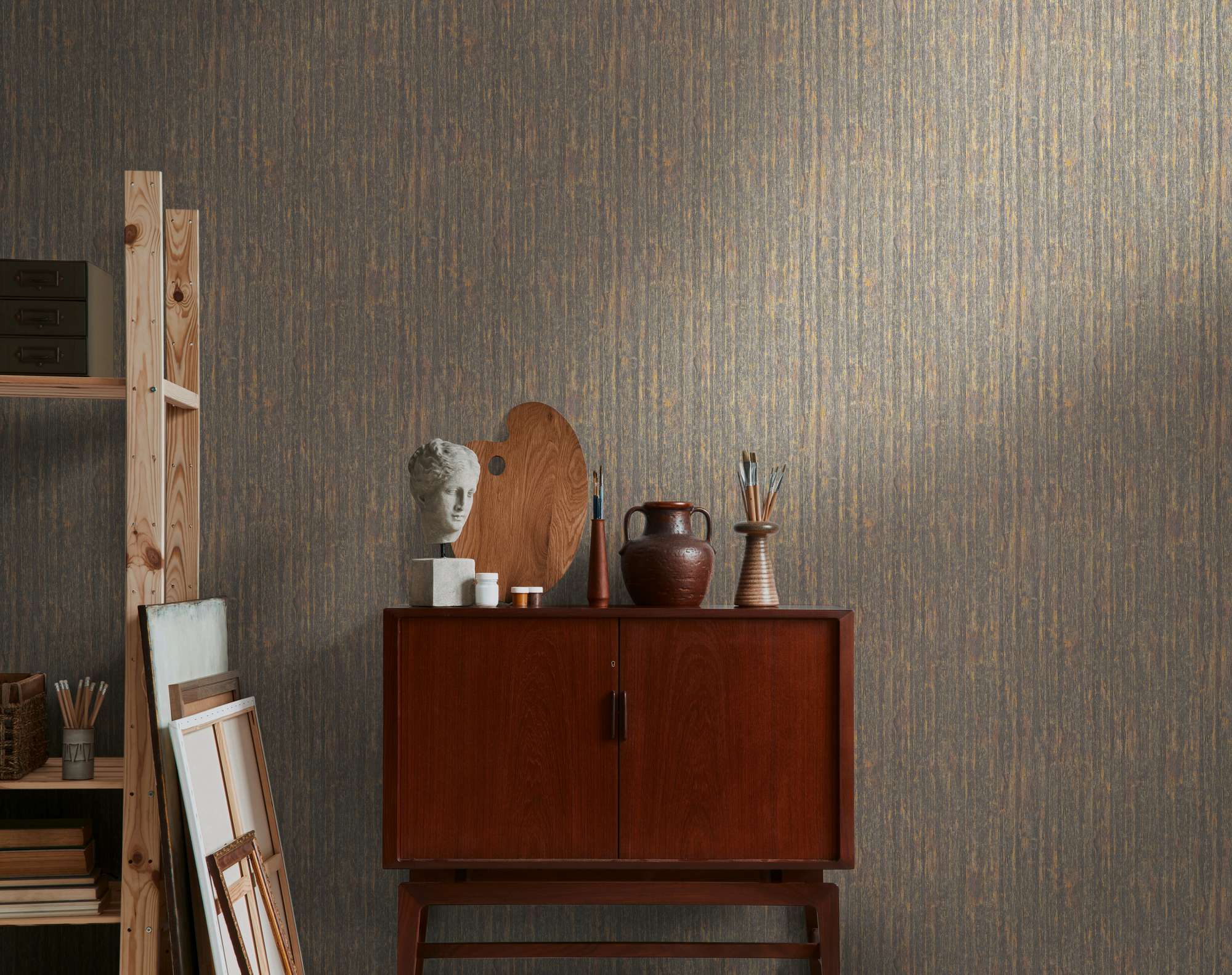 Vliestapete Elements II Holz-Optik 395616