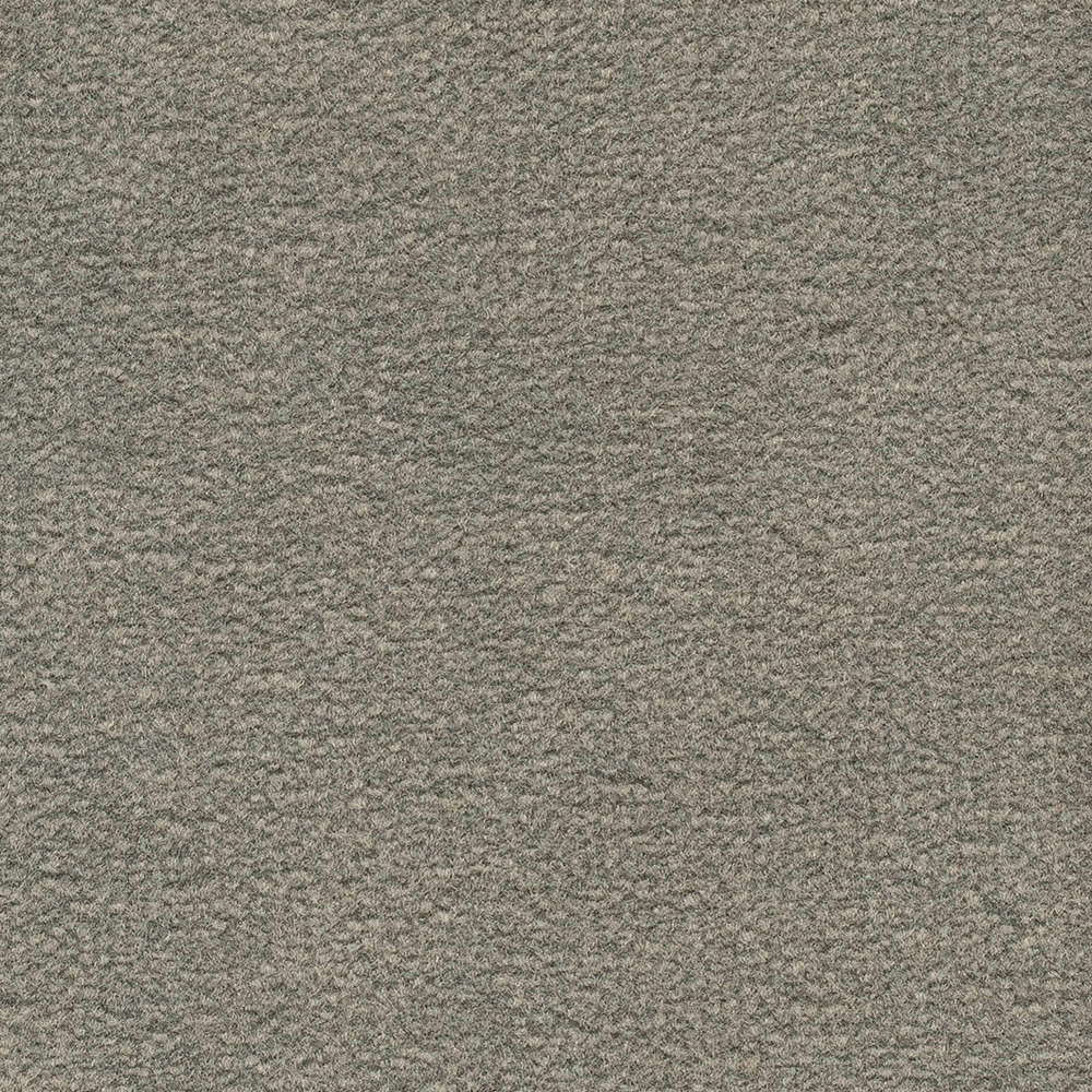 Teppichboden Triton Velours Meterware auf Rolle steingrau 400 cm