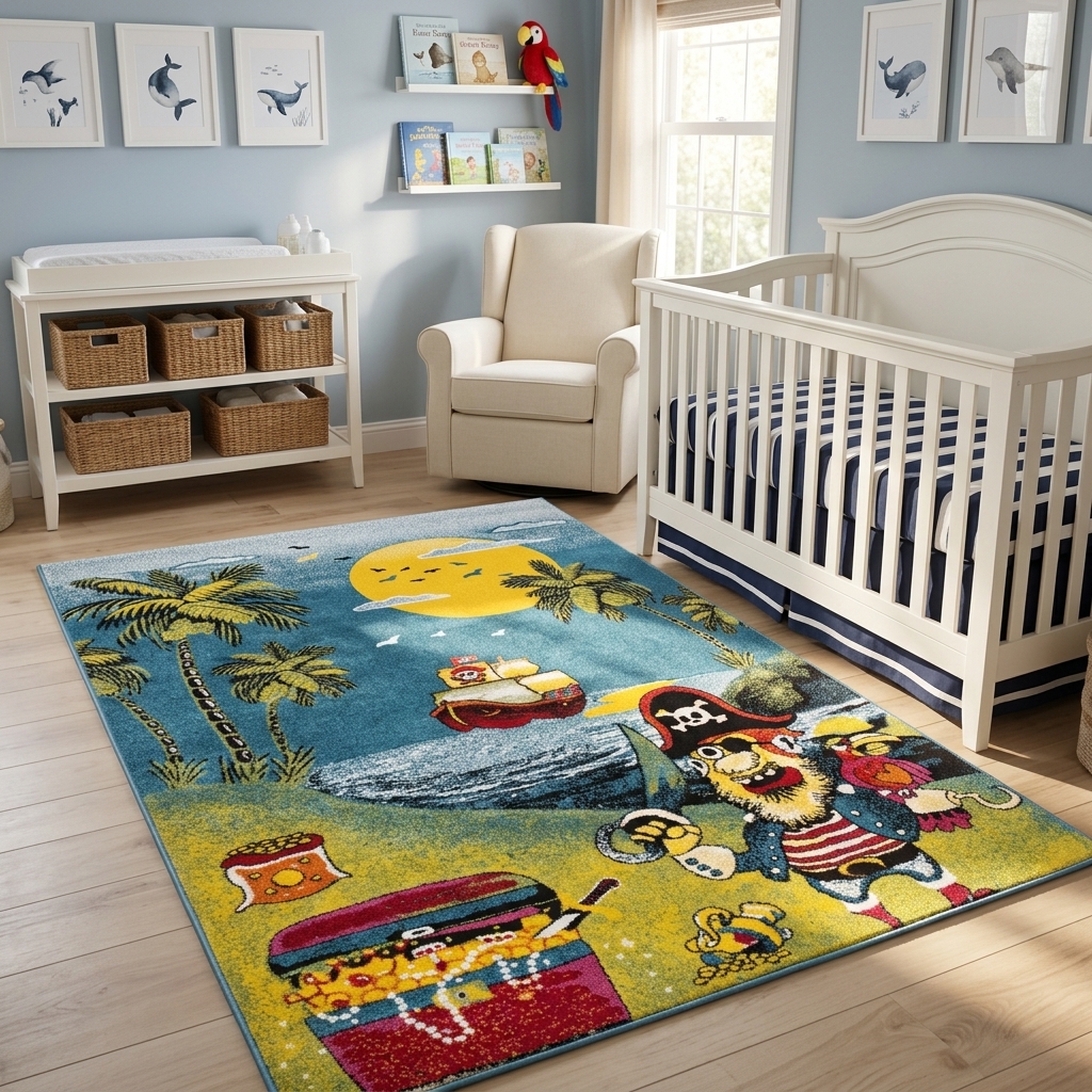 Kinderteppich Lalee Amigo 316 Pirateninsel