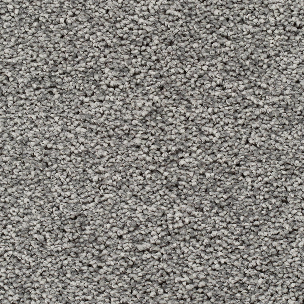 Teppichboden Carisma Velours Meterware auf Rolle grau 500 cm