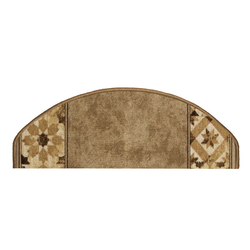 Stufenmatte Murcia suede halbrund 65 x 23,5 cm