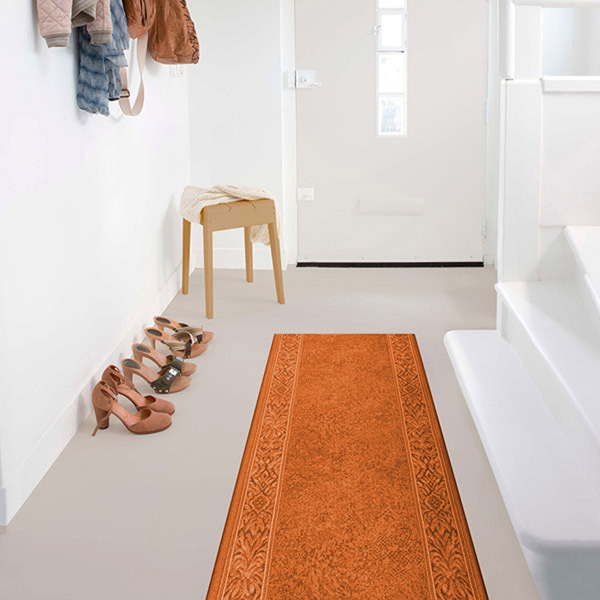 Teppichläufer St. Tropez Meterware Feinschlingen modernes Design