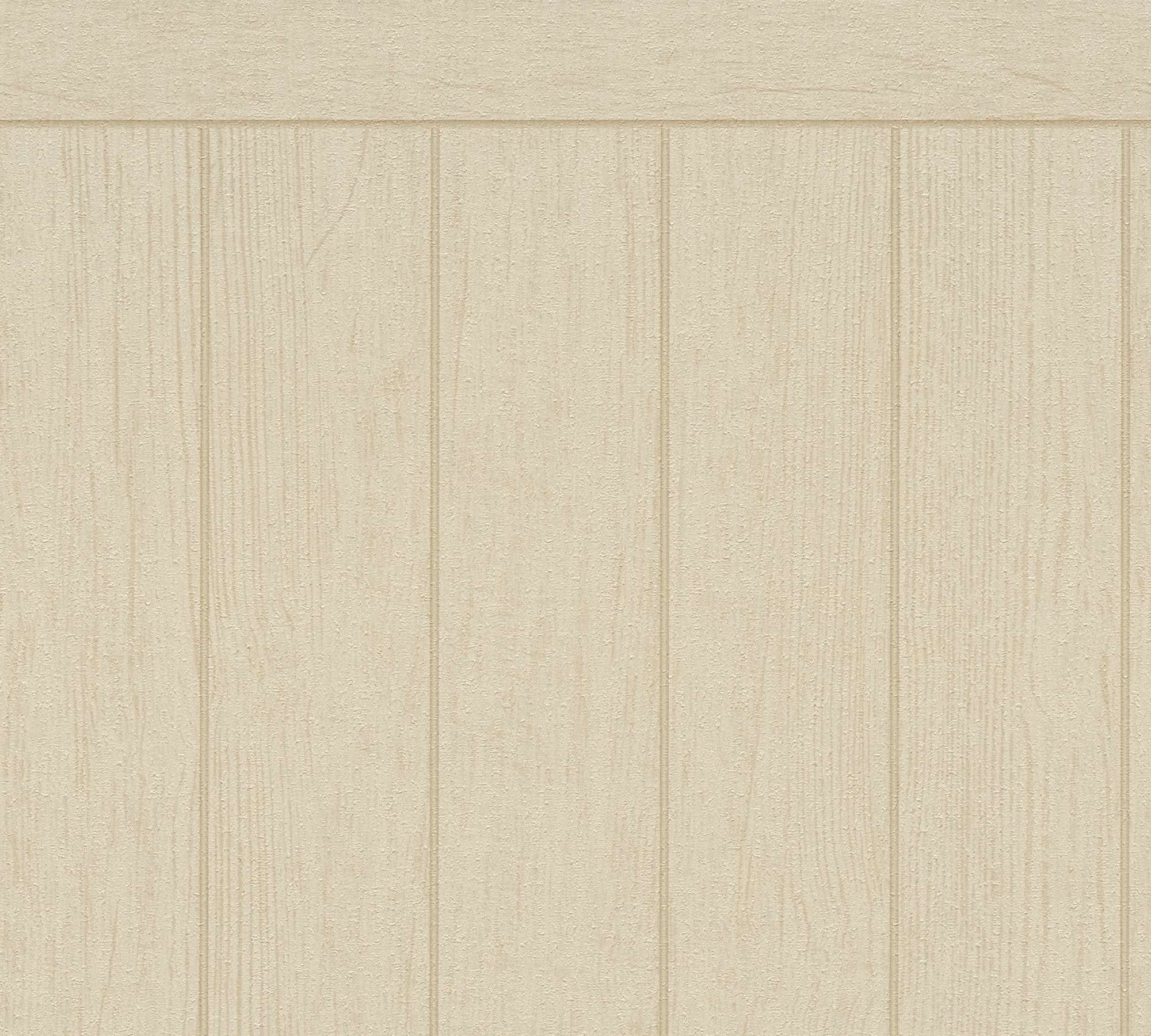 Vliestapete Wallpanel Wandpaneel Holzbalken-Optik 398033