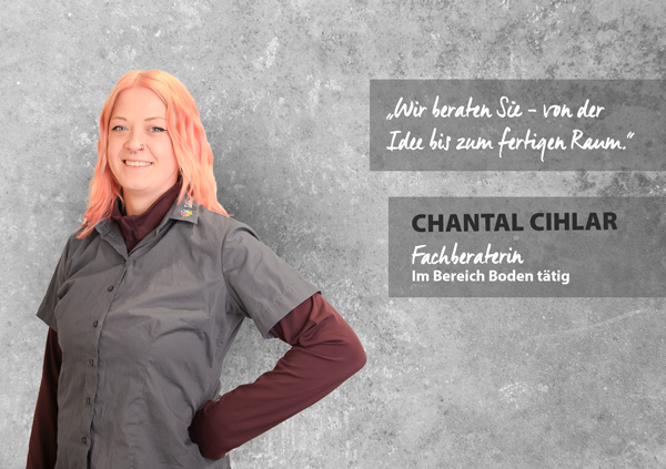 Portrait Chantal Cihlar, Fachberaterin im Bereich Boden