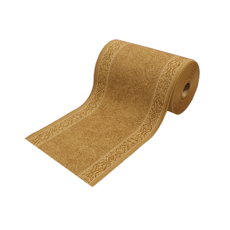 Teppichläufer St. Tropez Meterware Feinschlingen modernes Design sand 67 cm