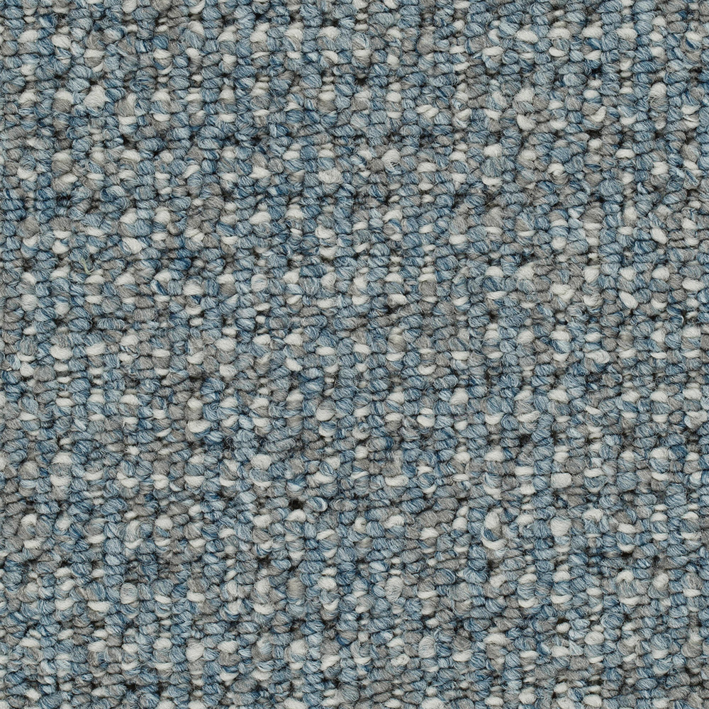 Teppichboden Alto Schlinge Meterware auf Rolle blaugrau 400 cm