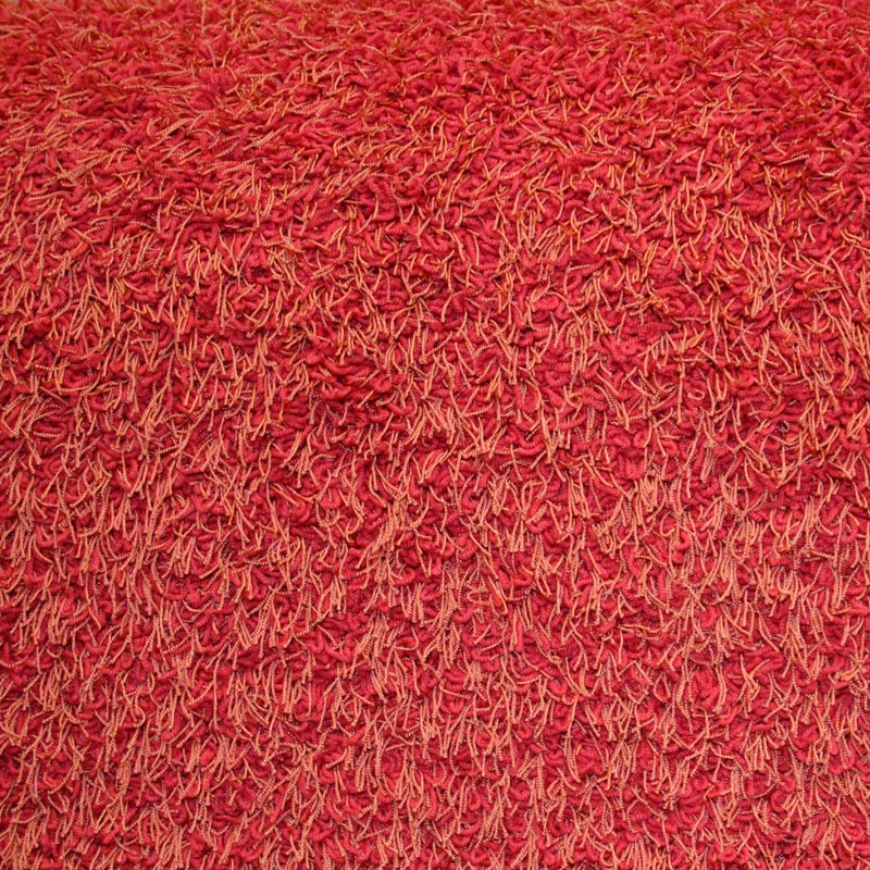 Teppichboden Vorwerk Shaggy 400cm Meterware auf Rolle orange/rot 400 cm
