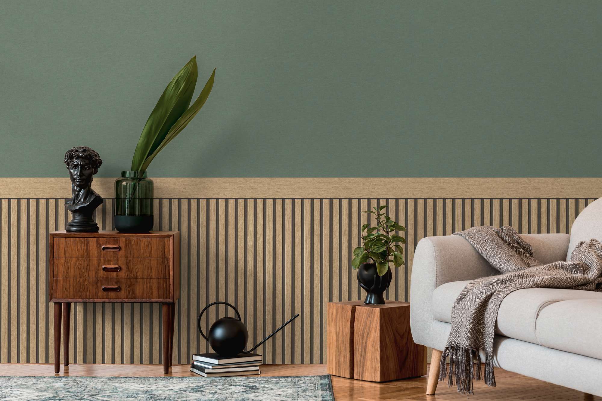 Vliestapete Wallpanel Wandpaneel Akustik-Paneel Muster 397441