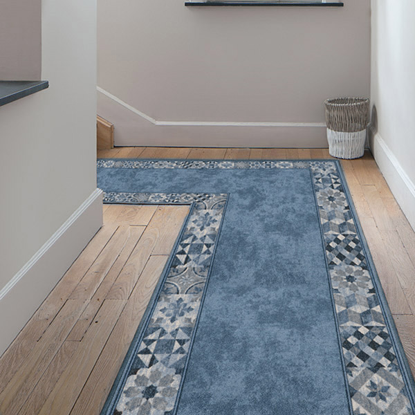 Teppichläufer Murcia Meterware Feinschlingen modernes Design