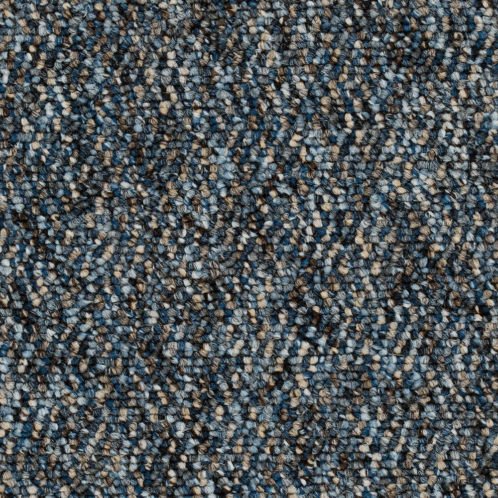 Teppichboden Pino Schlinge Meterware auf Rolle blaugrau 400 cm