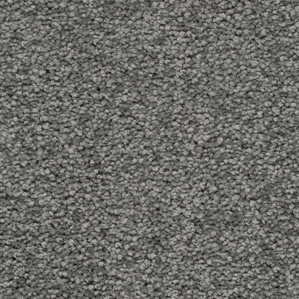Teppichboden Riga Frisé Meterware auf Rolle Grau 400 cm