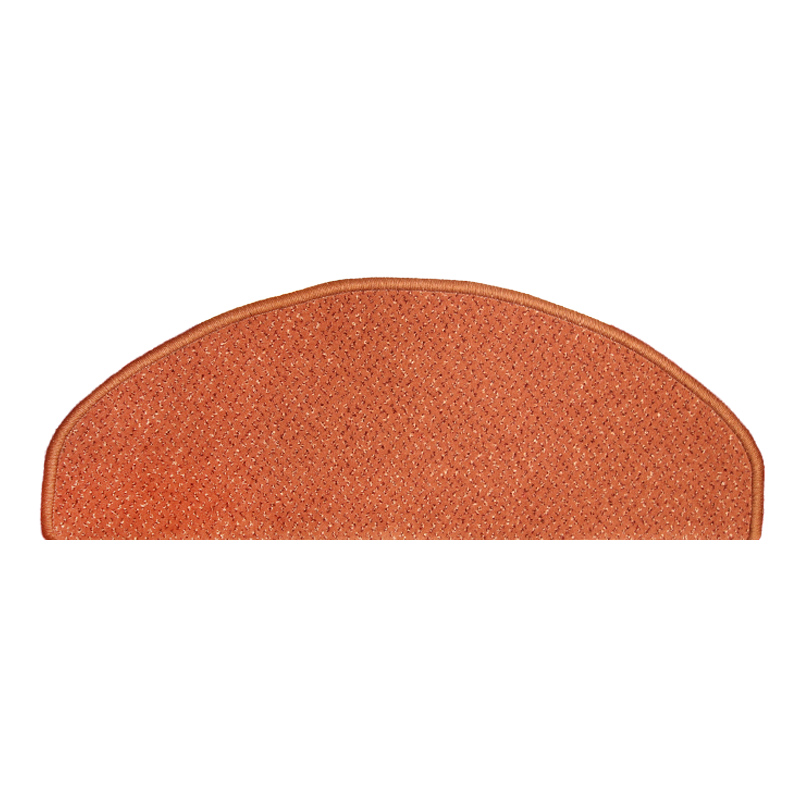 Stufenmatte Riva orange halbrund 65 x 23,5 cm