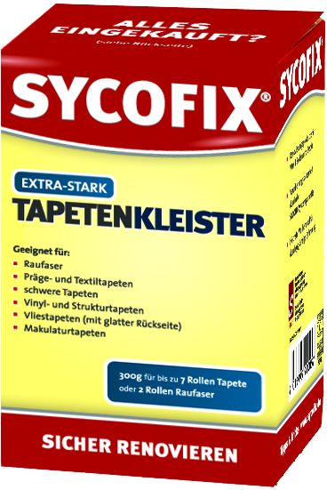 SYCOFIX ® extra-stark Tapetenk leister 300-g-Schachtel